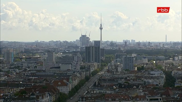 Archiv Foto Webcam Berlin: Theodor-Heuss-Platz am Funkhaus