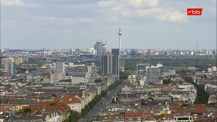 Archiv Foto Webcam Berlin: Theodor-Heuss-Platz am Funkhaus