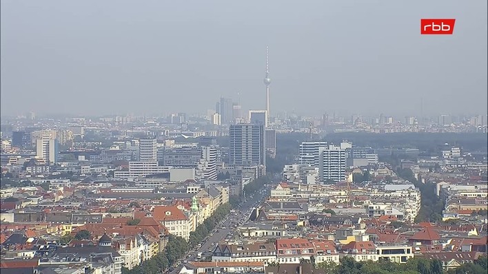 Archiv Foto Webcam Berlin: Theodor-Heuss-Platz am Funkhaus