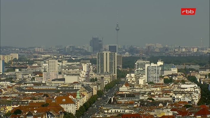 Archiv Foto Webcam Berlin: Theodor-Heuss-Platz am Funkhaus