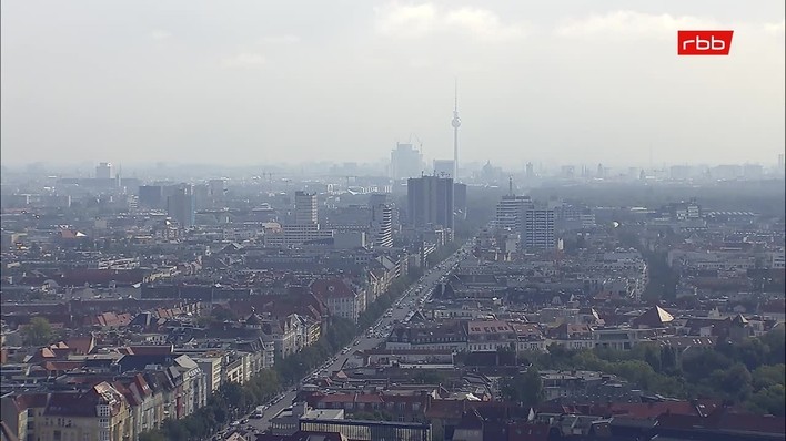 Archiv Foto Webcam Berlin: Theodor-Heuss-Platz am Funkhaus
