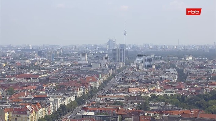 Archiv Foto Webcam Berlin: Theodor-Heuss-Platz am Funkhaus