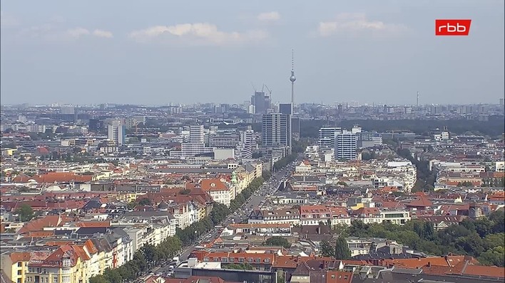 Archiv Foto Webcam Berlin: Theodor-Heuss-Platz am Funkhaus