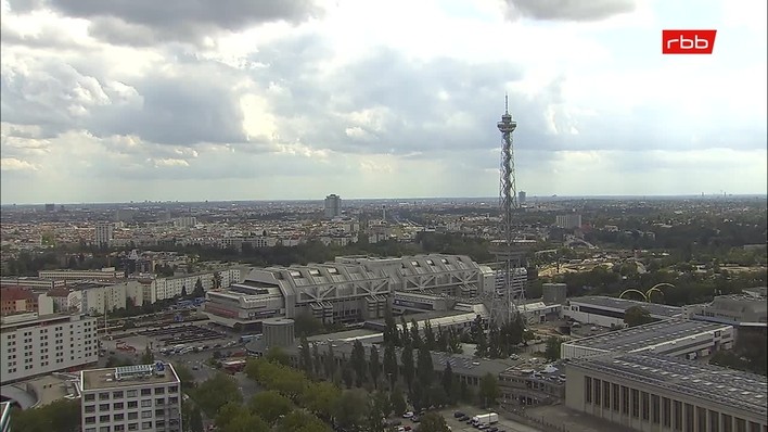 Archiv Foto Webcam Berlin: Theodor-Heuss-Platz am Funkhaus