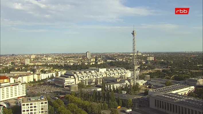 Archiv Foto Webcam Berlin: Theodor-Heuss-Platz am Funkhaus