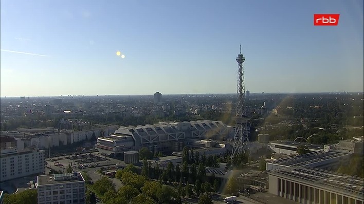 Archiv Foto Webcam Berlin: Theodor-Heuss-Platz am Funkhaus