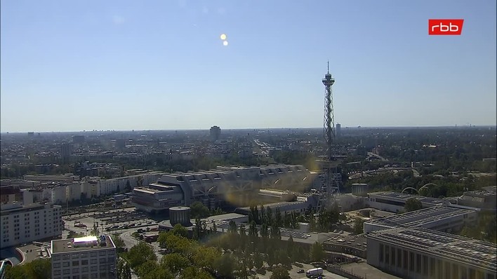 Archiv Foto Webcam Berlin: Theodor-Heuss-Platz am Funkhaus