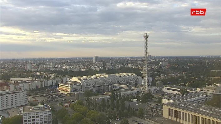 Archiv Foto Webcam Berlin: Theodor-Heuss-Platz am Funkhaus