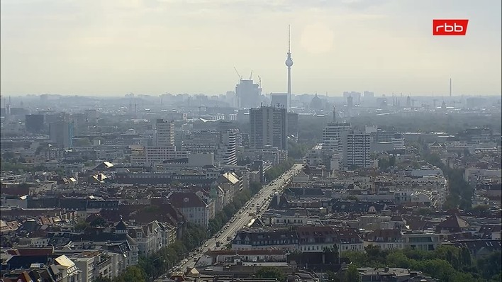 Archiv Foto Webcam Berlin: Theodor-Heuss-Platz am Funkhaus