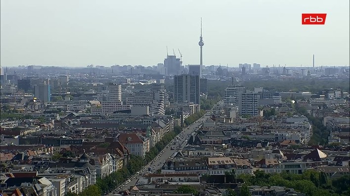 Archiv Foto Webcam Berlin: Theodor-Heuss-Platz am Funkhaus