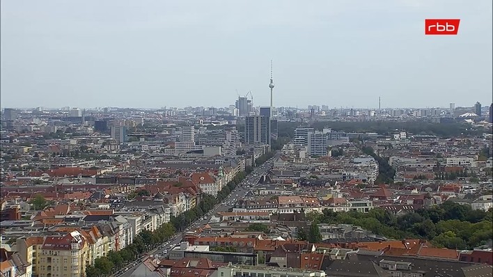 Archiv Foto Webcam Berlin: Theodor-Heuss-Platz am Funkhaus