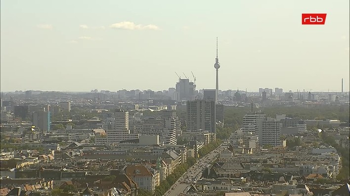 Archiv Foto Webcam Berlin: Theodor-Heuss-Platz am Funkhaus