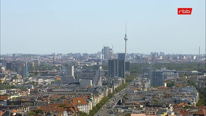 Archiv Foto Webcam Berlin: Theodor-Heuss-Platz am Funkhaus