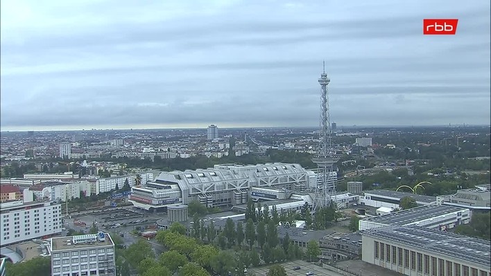 Archiv Foto Webcam Berlin: Theodor-Heuss-Platz am Funkhaus