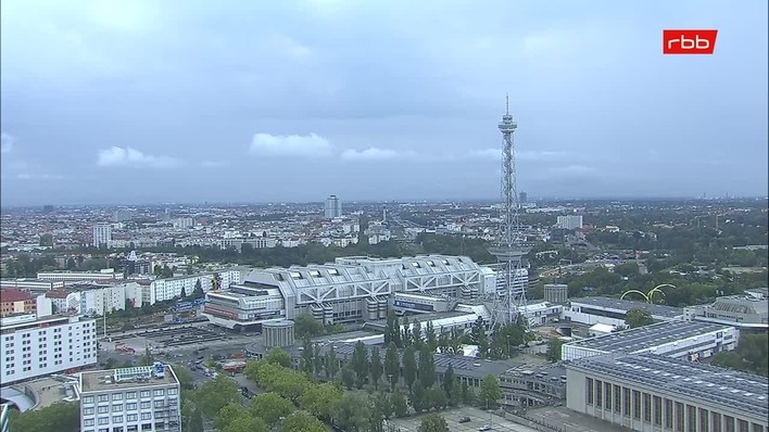 Archiv Foto Webcam Berlin: Theodor-Heuss-Platz am Funkhaus