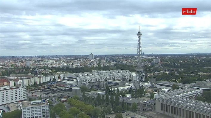 Archiv Foto Webcam Berlin: Theodor-Heuss-Platz am Funkhaus