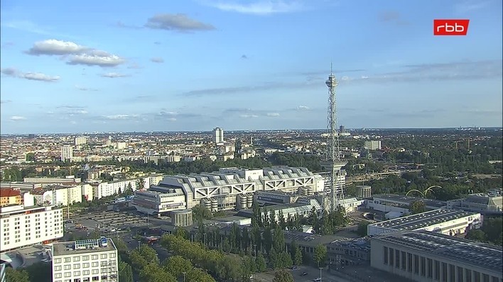 Archiv Foto Webcam Berlin: Theodor-Heuss-Platz am Funkhaus