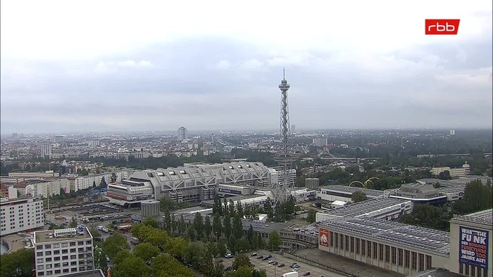Archiv Foto Webcam Berlin: Theodor-Heuss-Platz am Funkhaus