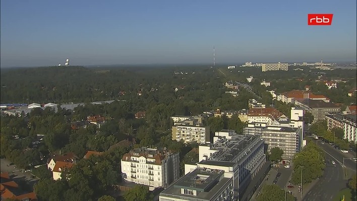 Archiv Foto Webcam Berlin: Theodor-Heuss-Platz am Funkhaus