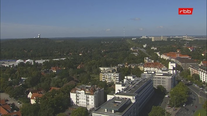 Archiv Foto Webcam Berlin: Theodor-Heuss-Platz am Funkhaus