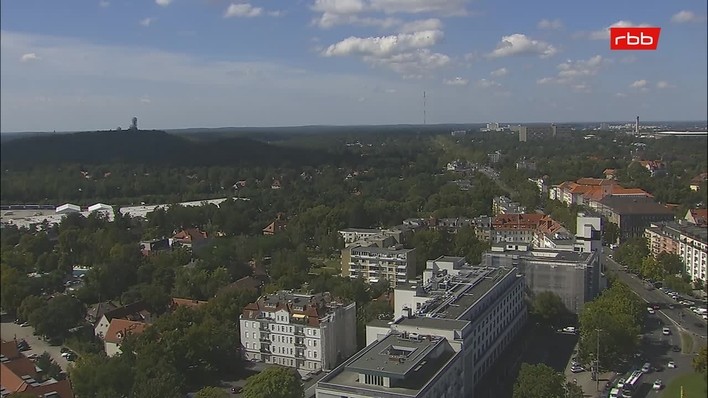 Archiv Foto Webcam Berlin: Theodor-Heuss-Platz am Funkhaus