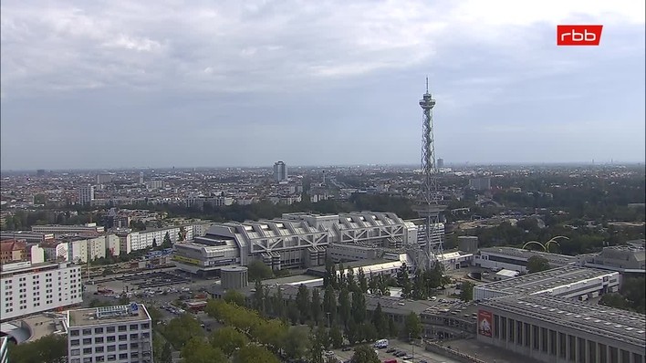 Archiv Foto Webcam Berlin: Theodor-Heuss-Platz am Funkhaus