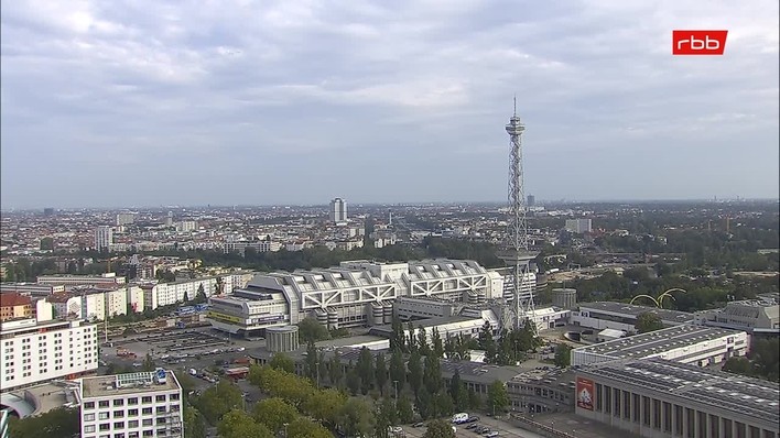 Archiv Foto Webcam Berlin: Theodor-Heuss-Platz am Funkhaus