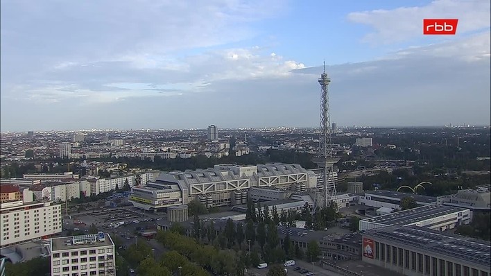 Archiv Foto Webcam Berlin: Theodor-Heuss-Platz am Funkhaus