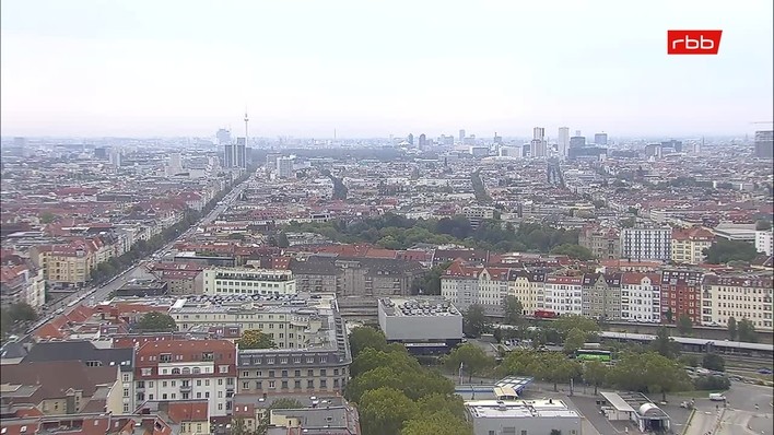 Archiv Foto Webcam Berlin: Theodor-Heuss-Platz am Funkhaus