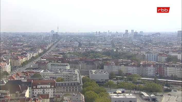 Archiv Foto Webcam Berlin: Theodor-Heuss-Platz am Funkhaus