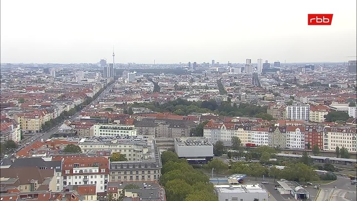 Archiv Foto Webcam Berlin: Theodor-Heuss-Platz am Funkhaus