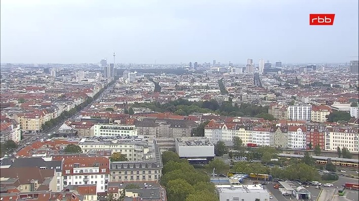 Archiv Foto Webcam Berlin: Theodor-Heuss-Platz am Funkhaus