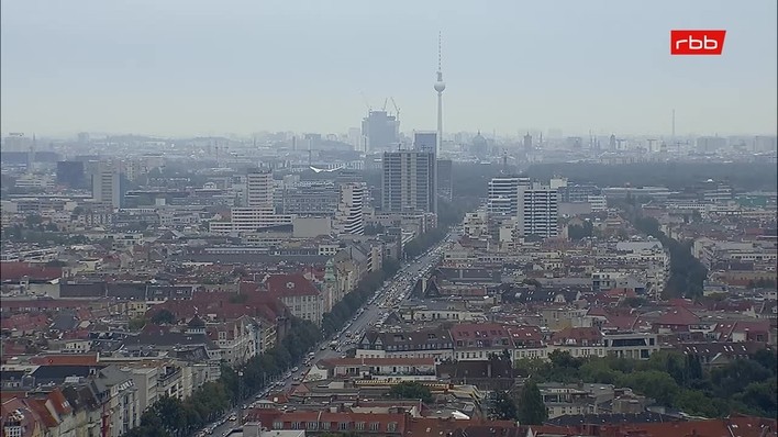 Archiv Foto Webcam Berlin: Theodor-Heuss-Platz am Funkhaus