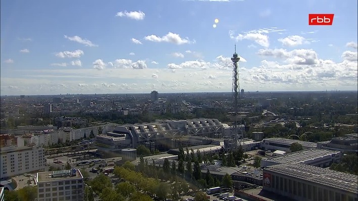 Archiv Foto Webcam Berlin: Theodor-Heuss-Platz am Funkhaus