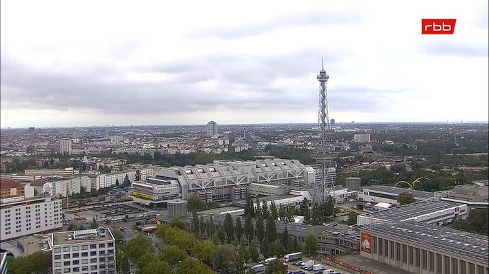 Archiv Foto Webcam Berlin: Theodor-Heuss-Platz am Funkhaus