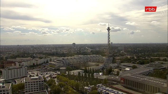 Archiv Foto Webcam Berlin: Theodor-Heuss-Platz am Funkhaus