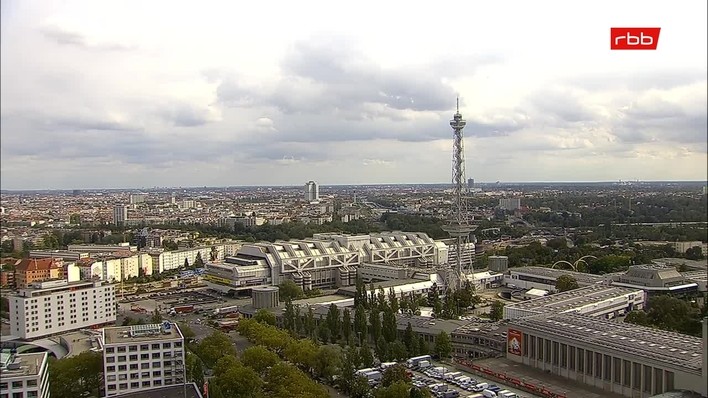 Archiv Foto Webcam Berlin: Theodor-Heuss-Platz am Funkhaus