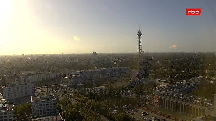 Archiv Foto Webcam Berlin: Theodor-Heuss-Platz am Funkhaus
