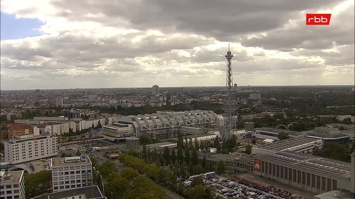 Archiv Foto Webcam Berlin: Theodor-Heuss-Platz am Funkhaus