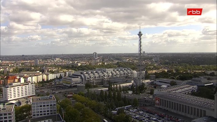 Archiv Foto Webcam Berlin: Theodor-Heuss-Platz am Funkhaus