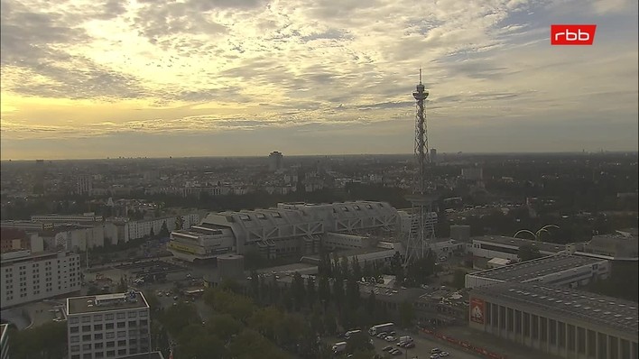Archiv Foto Webcam Berlin: Theodor-Heuss-Platz am Funkhaus
