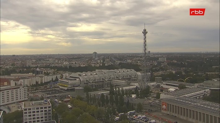 Archiv Foto Webcam Berlin: Theodor-Heuss-Platz am Funkhaus