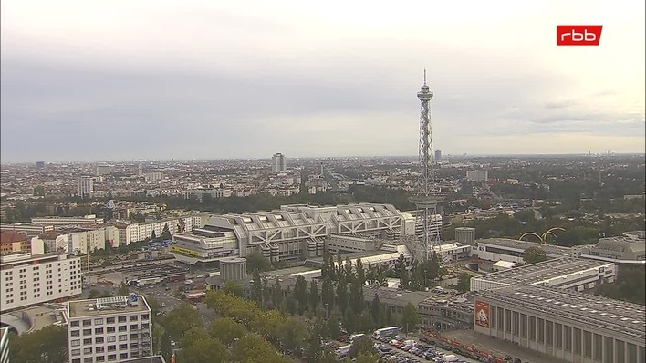 Archiv Foto Webcam Berlin: Theodor-Heuss-Platz am Funkhaus