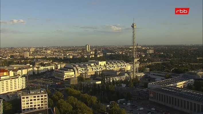 Archiv Foto Webcam Berlin: Theodor-Heuss-Platz am Funkhaus