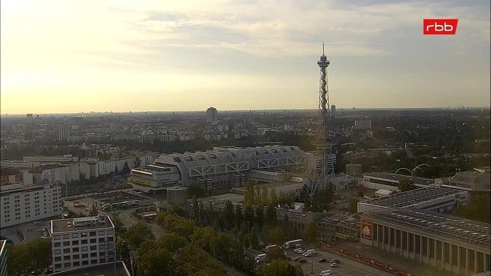 Archiv Foto Webcam Berlin: Theodor-Heuss-Platz am Funkhaus