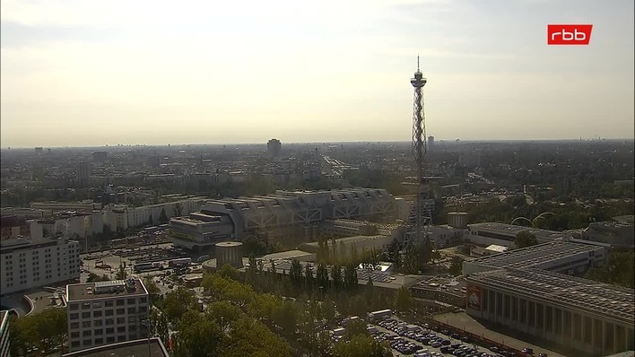Archiv Foto Webcam Berlin: Theodor-Heuss-Platz am Funkhaus