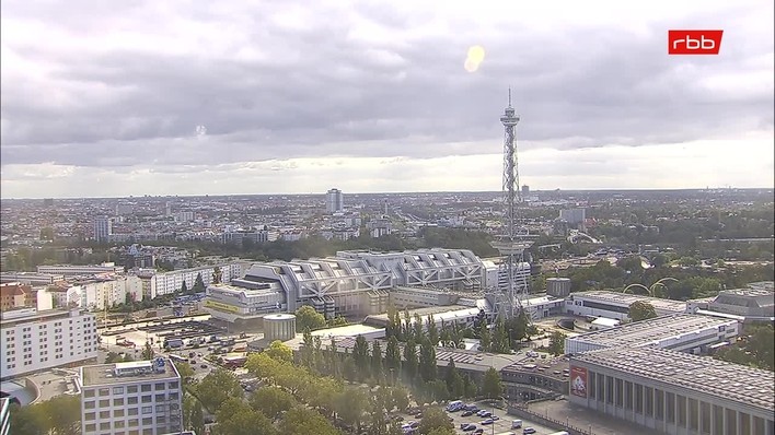 Archiv Foto Webcam Berlin: Theodor-Heuss-Platz am Funkhaus