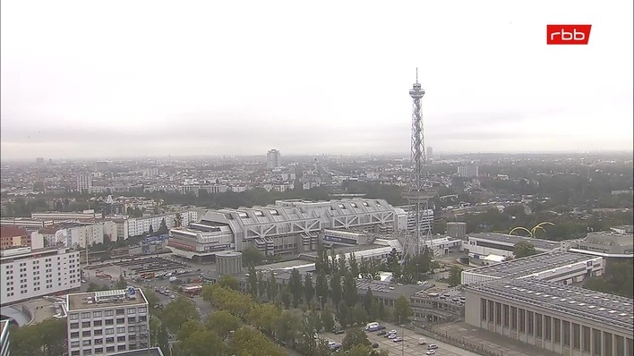 Archiv Foto Webcam Berlin: Theodor-Heuss-Platz am Funkhaus