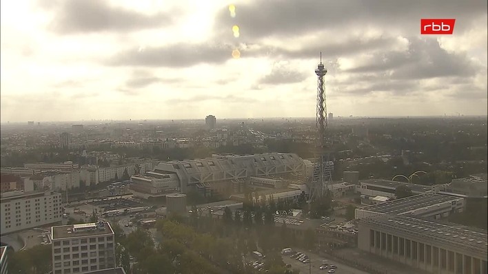 Archiv Foto Webcam Berlin: Theodor-Heuss-Platz am Funkhaus