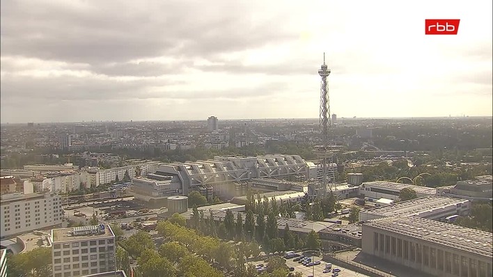 Archiv Foto Webcam Berlin: Theodor-Heuss-Platz am Funkhaus